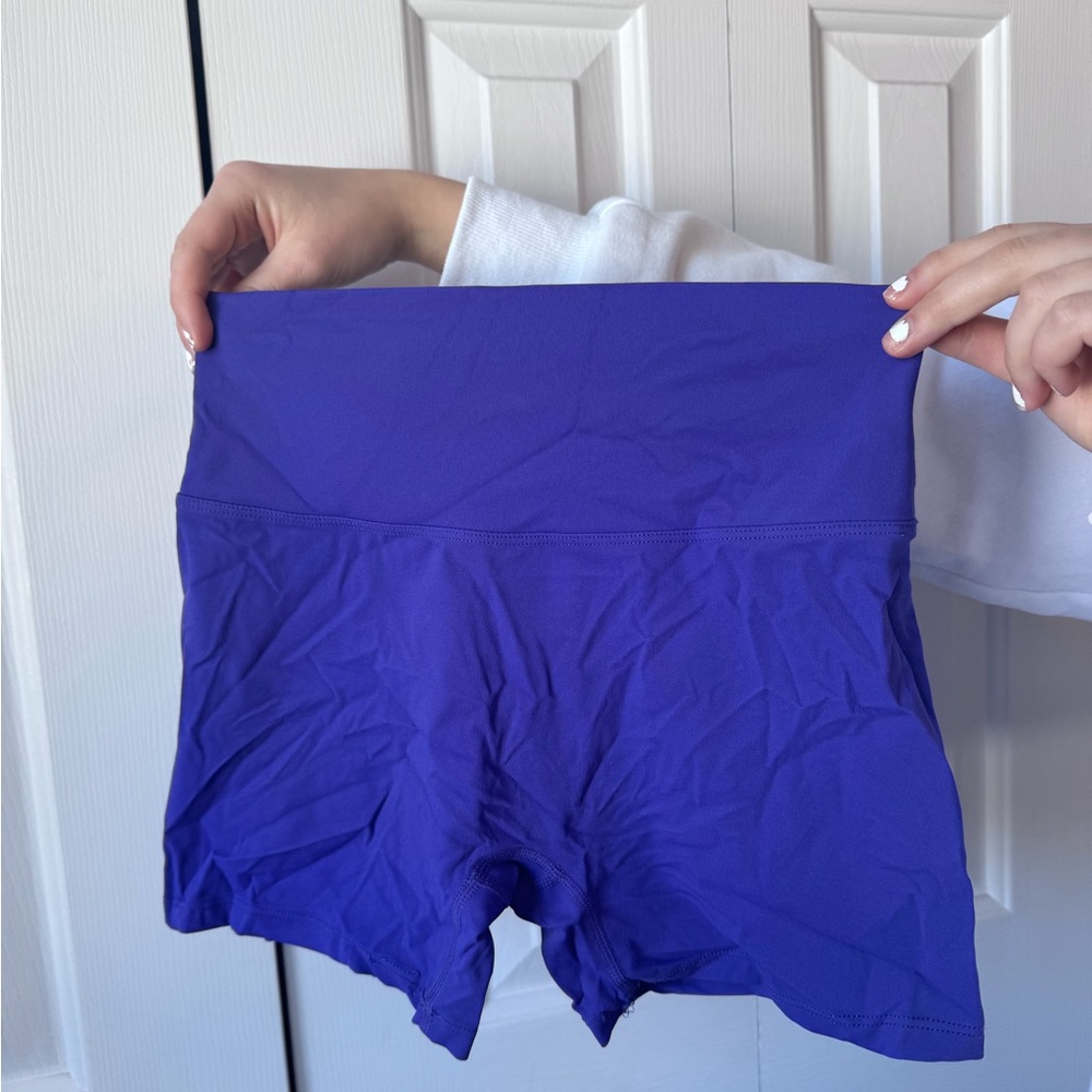 SHEIN Purple Athletic Shorts